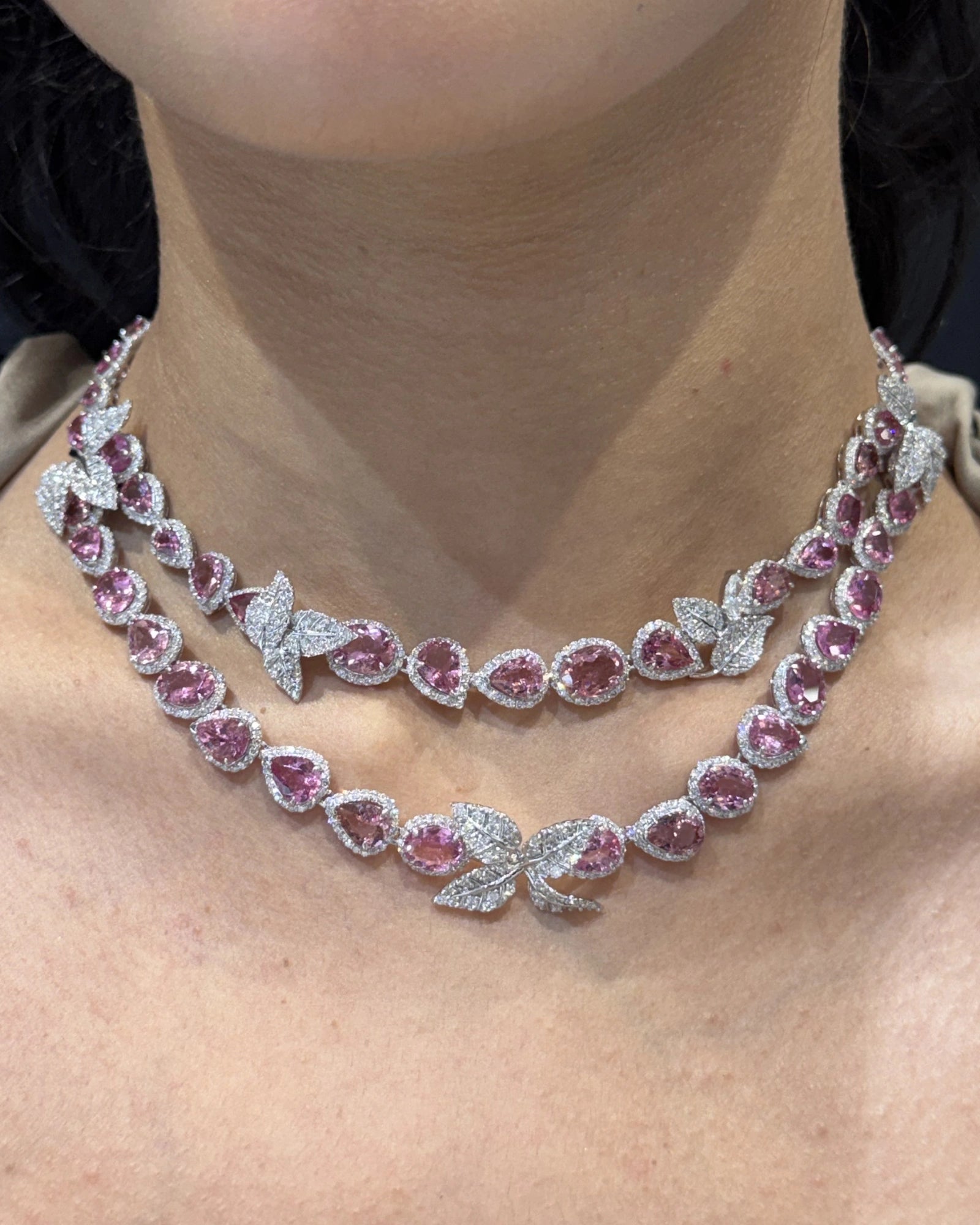 Pretty in Pink Necklace | AMARIS JEWELS | Fine Jewelry 