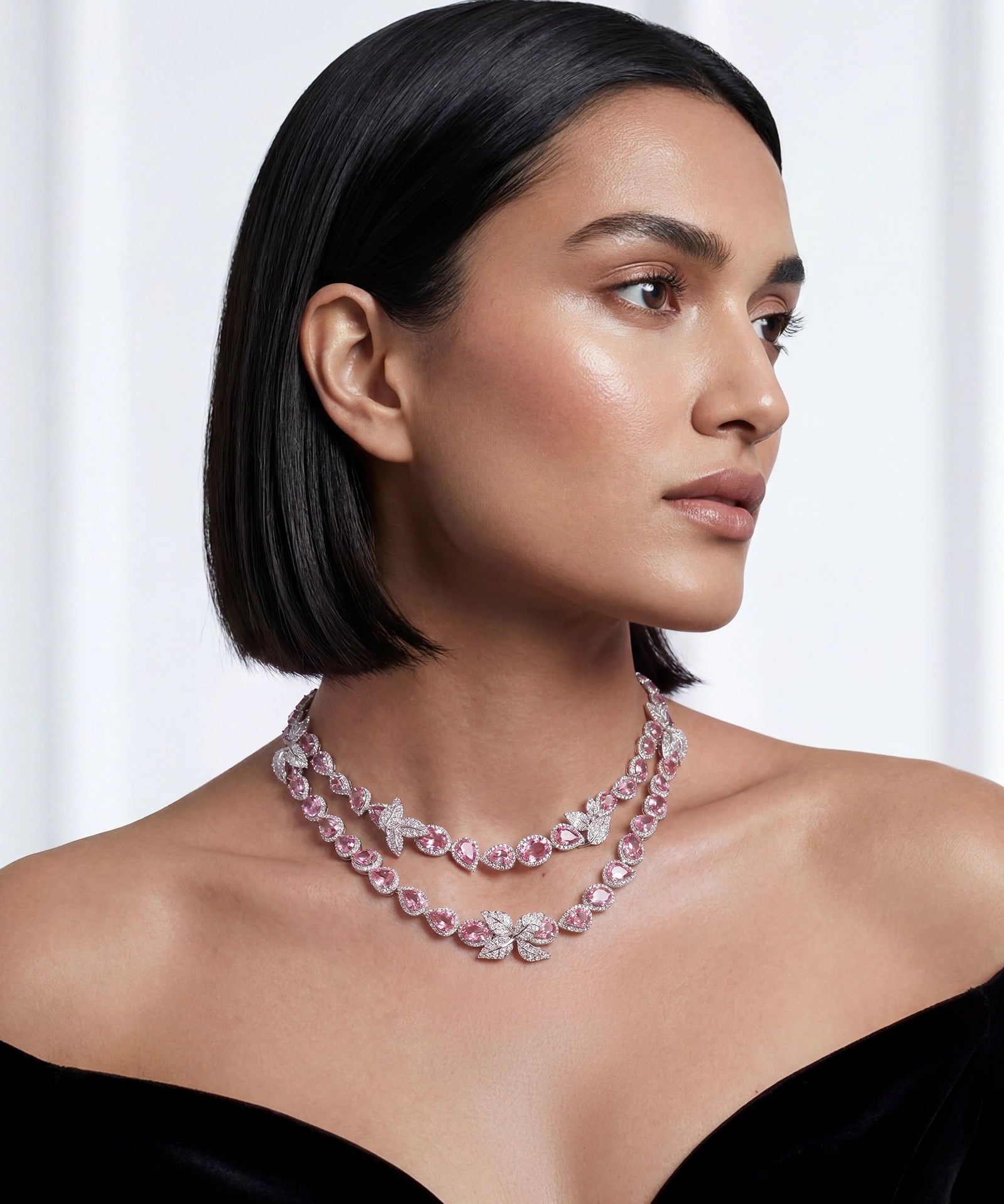 Pretty in Pink Necklace | AMARIS JEWELS | Fine Jewelry 