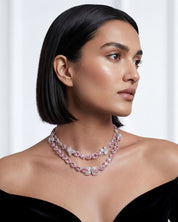 Pretty in Pink Necklace | AMARIS JEWELS | Fine Jewelry 