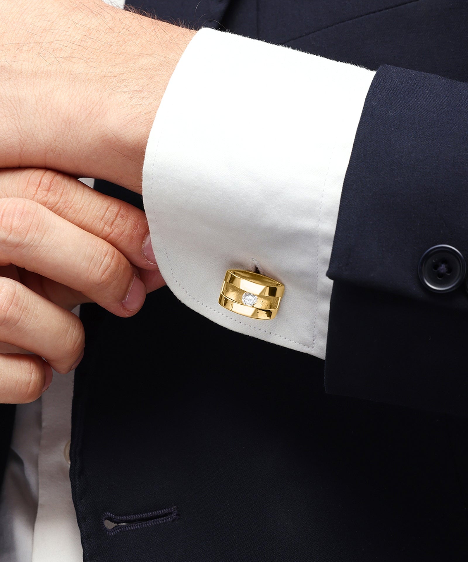 Prime Code Cufflinks | AMARIS JEWELS | Fine Jewelry 
