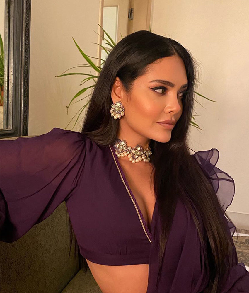 Pristine Tanzanites Choker | AMARIS JEWELS | Fine Jewelry 