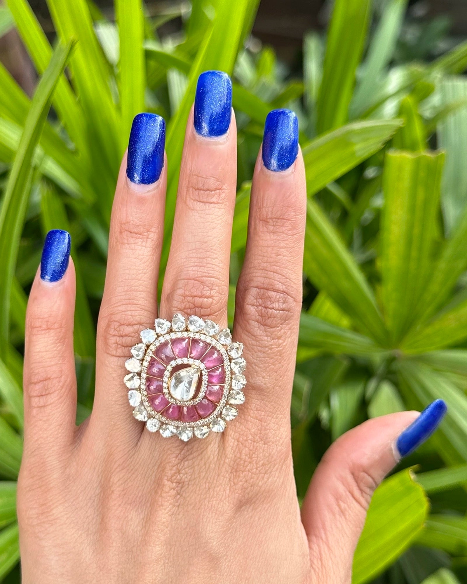Ruby Duet Ring
