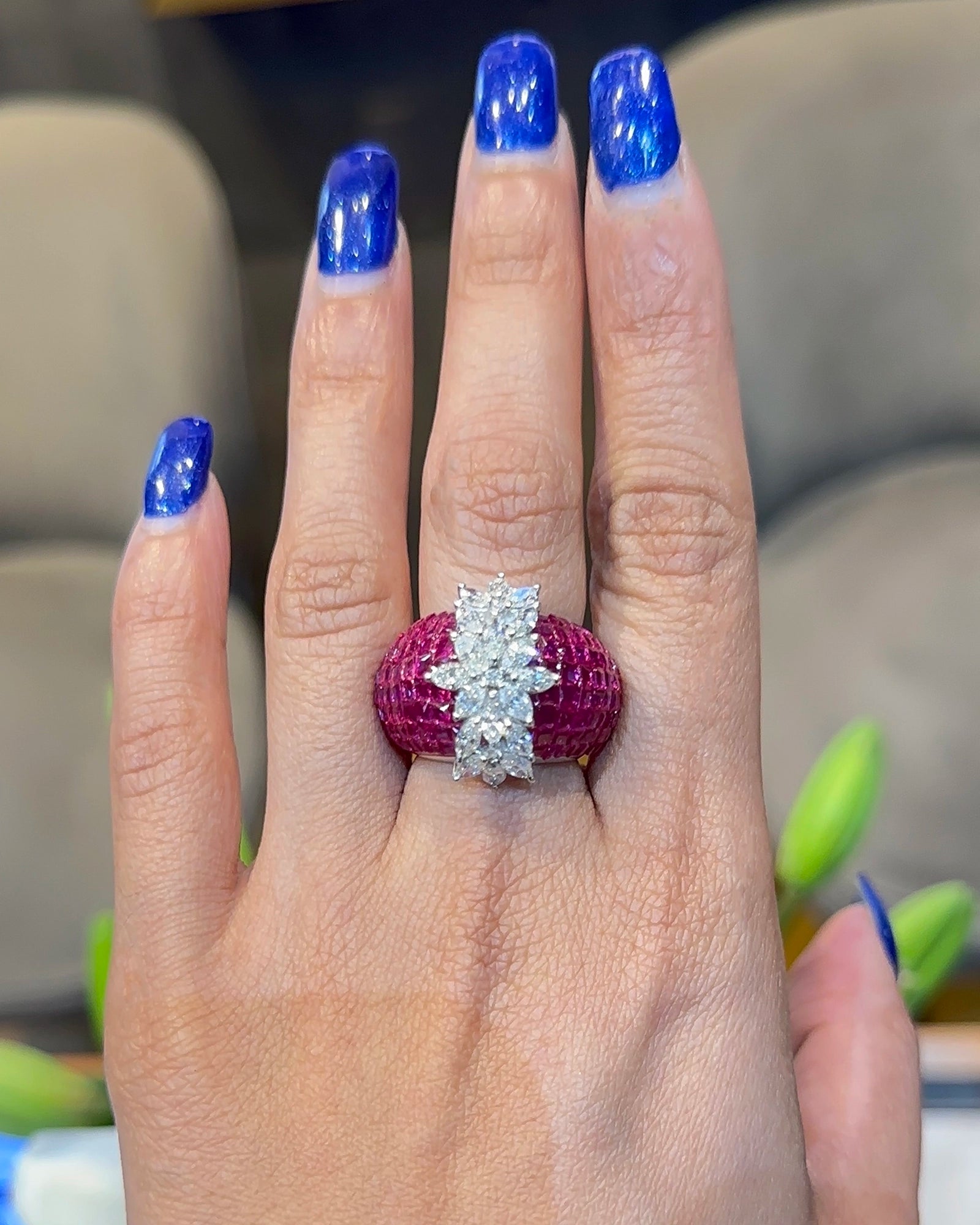 The Show Stopper Ring (pink)