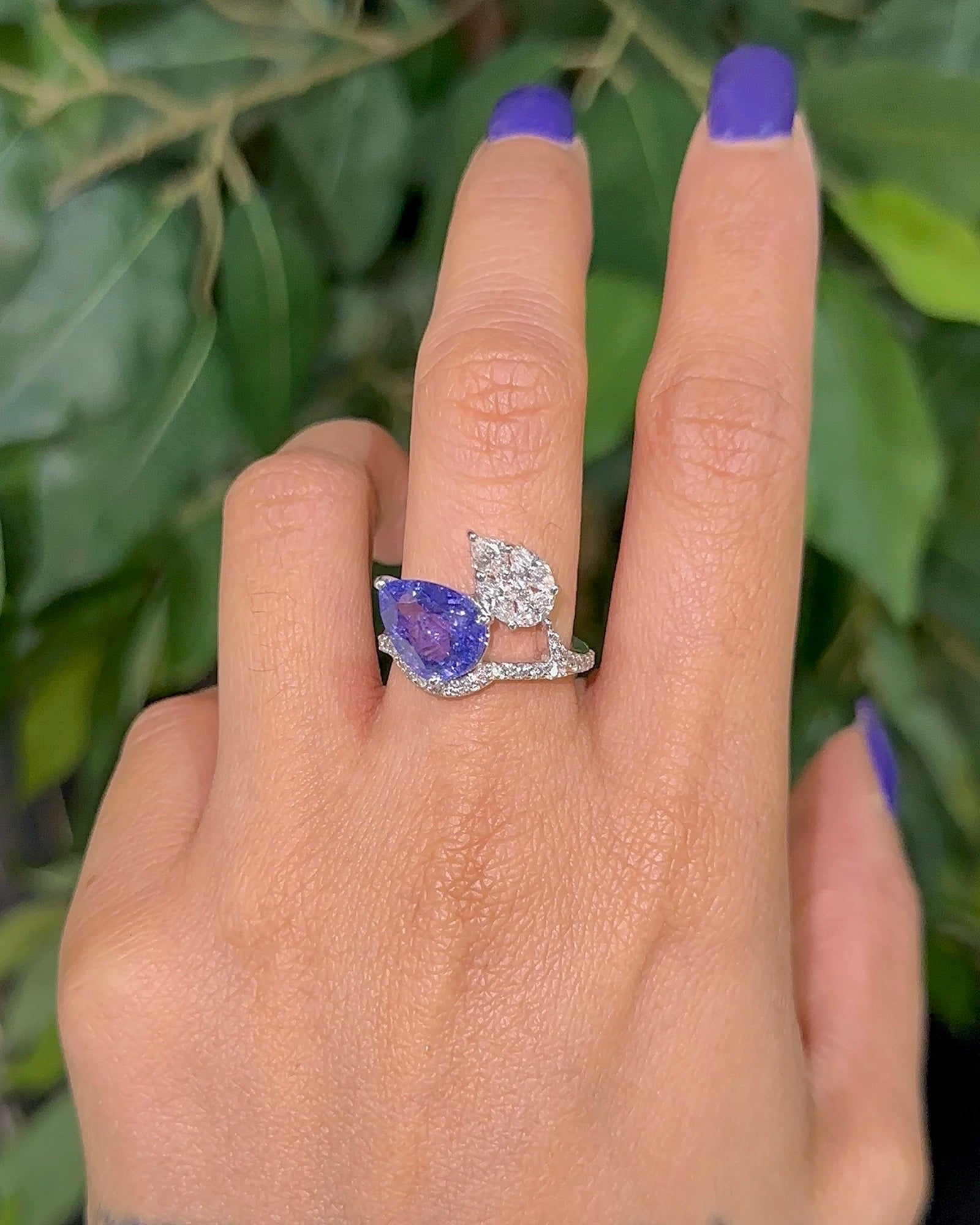 Colour Me Blue Ring