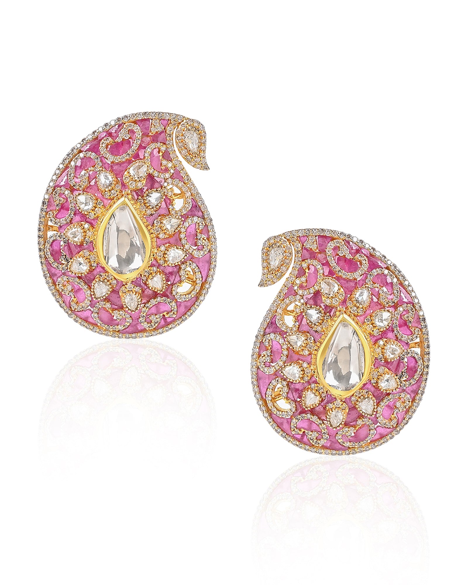 Raas Vilas Ruby Earrings | AMARIS JEWELS | Fine Jewelry 
