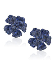 Rose de Bleu Studs | AMARIS JEWELS | Fine Jewelry 