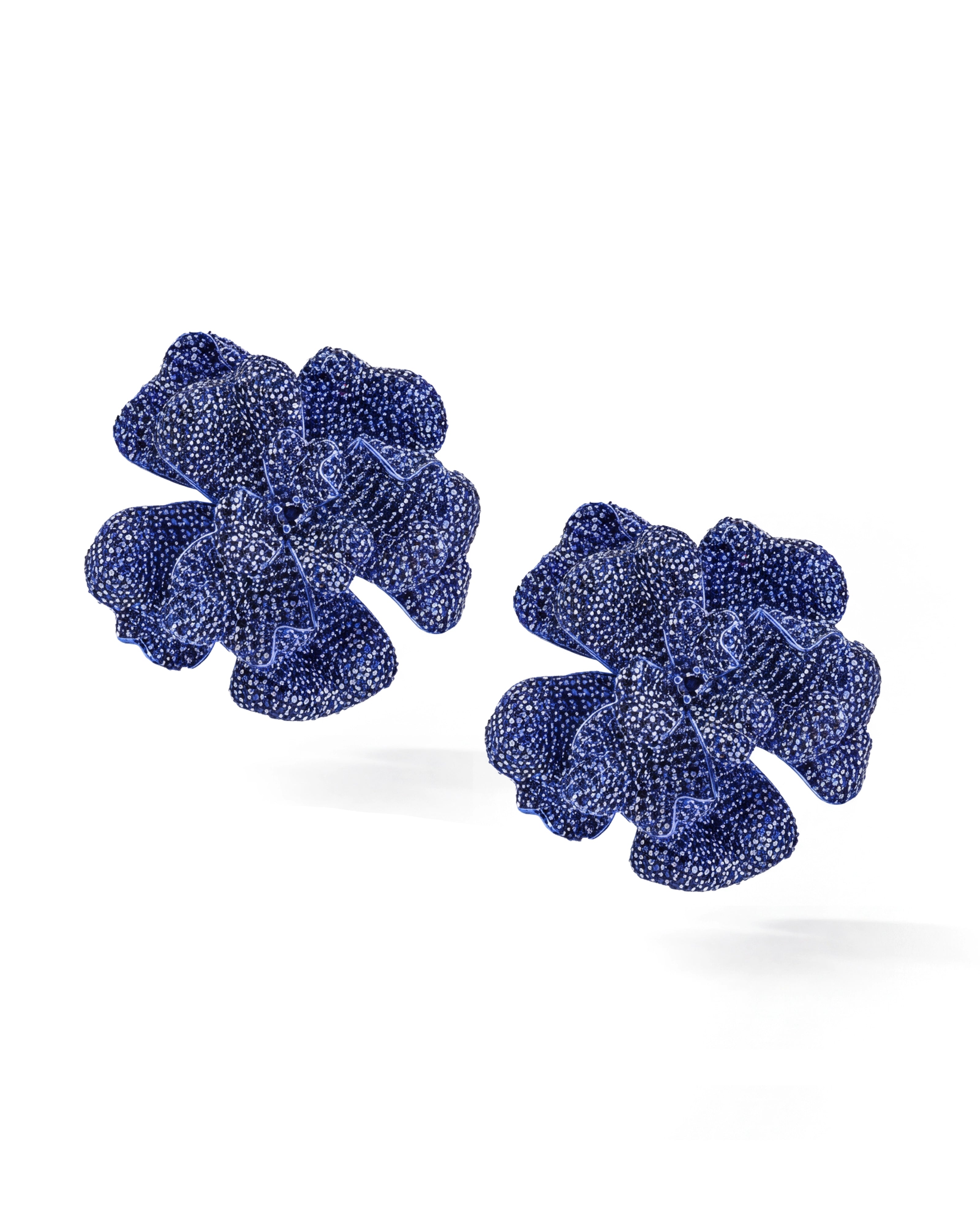 Rose de Bleu Studs | AMARIS JEWELS | Fine Jewelry