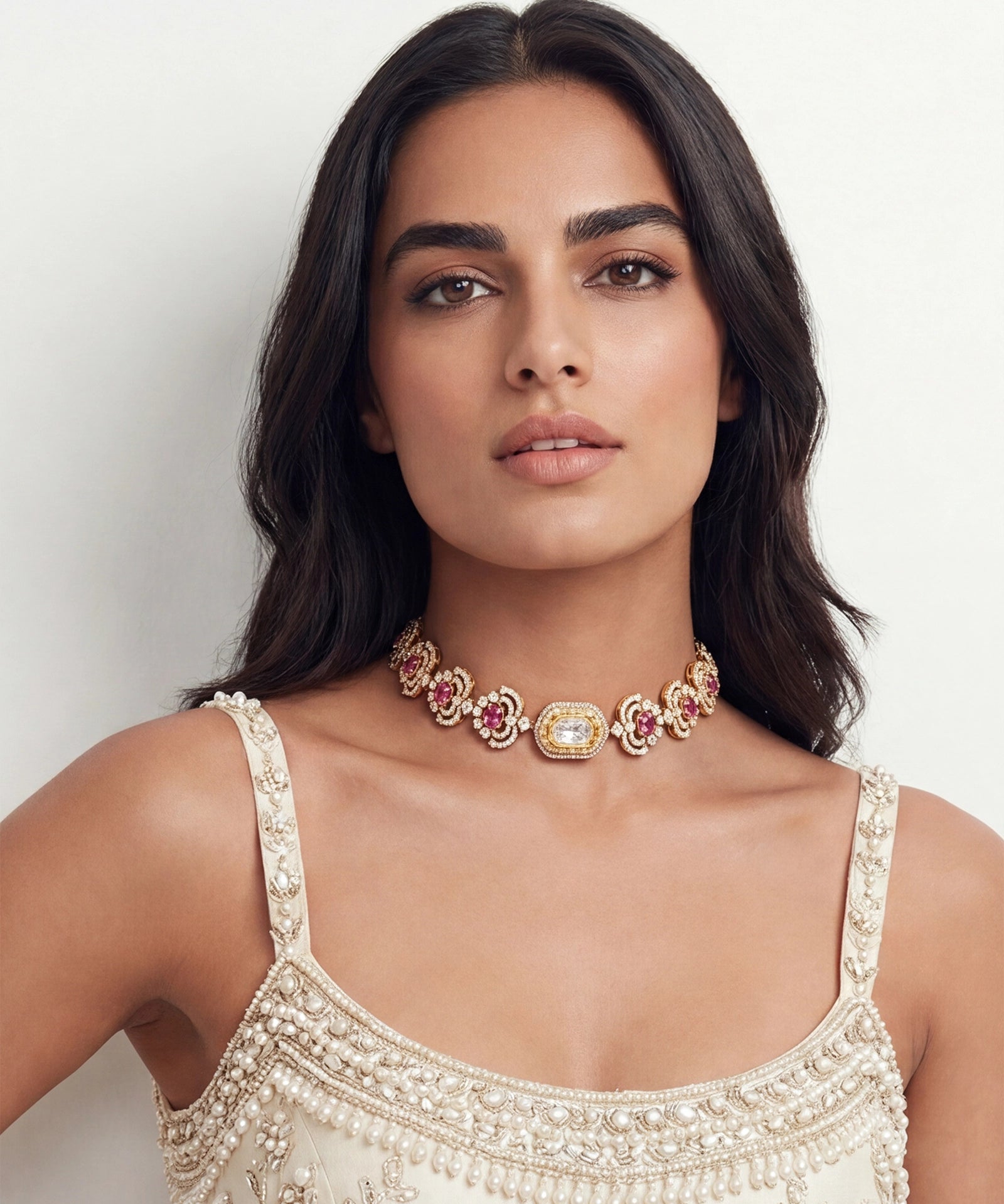 Rosette Choker | AMARIS JEWELS | Fine Jewelry 