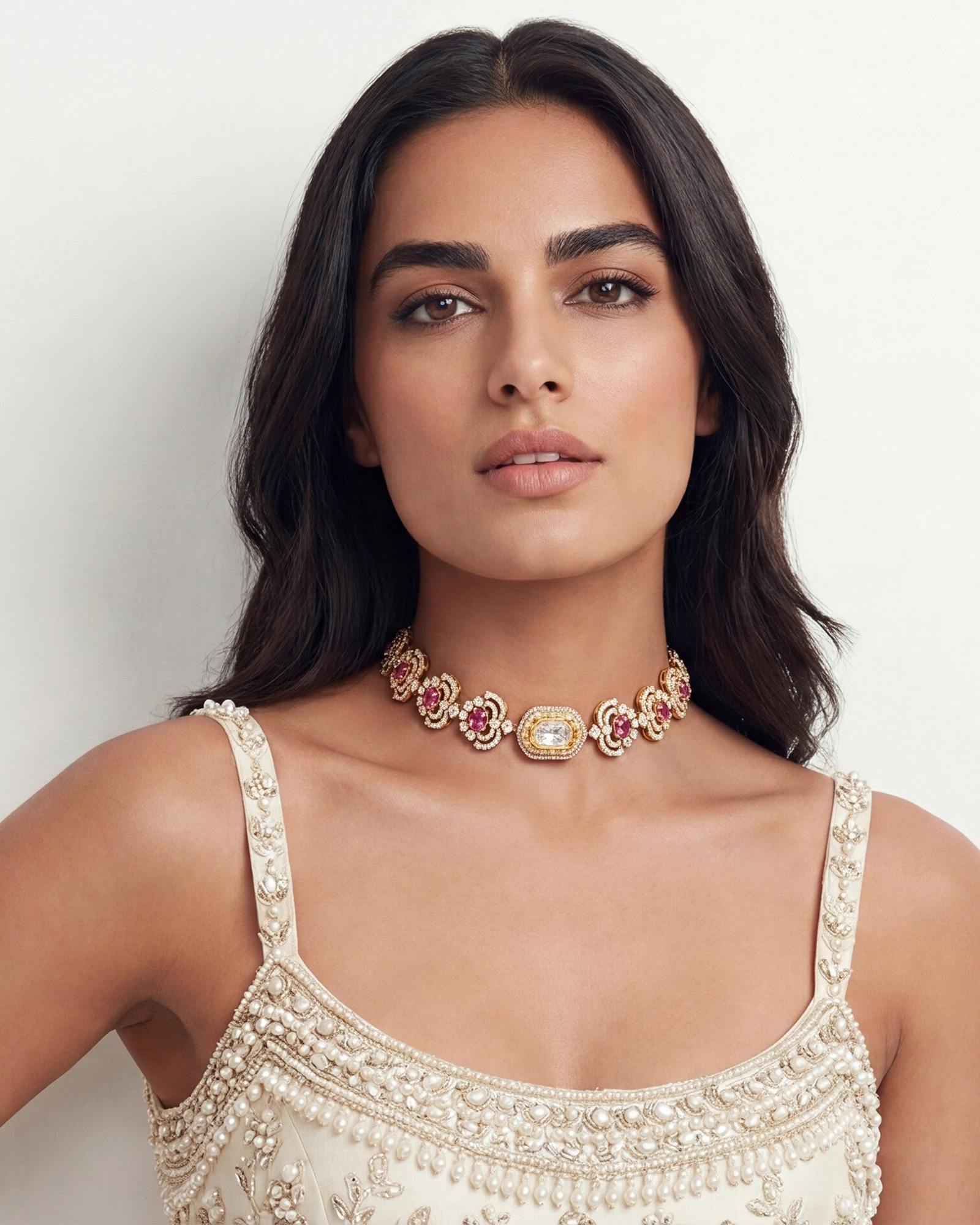 Rosette Choker | AMARIS JEWELS | Fine Jewelry 