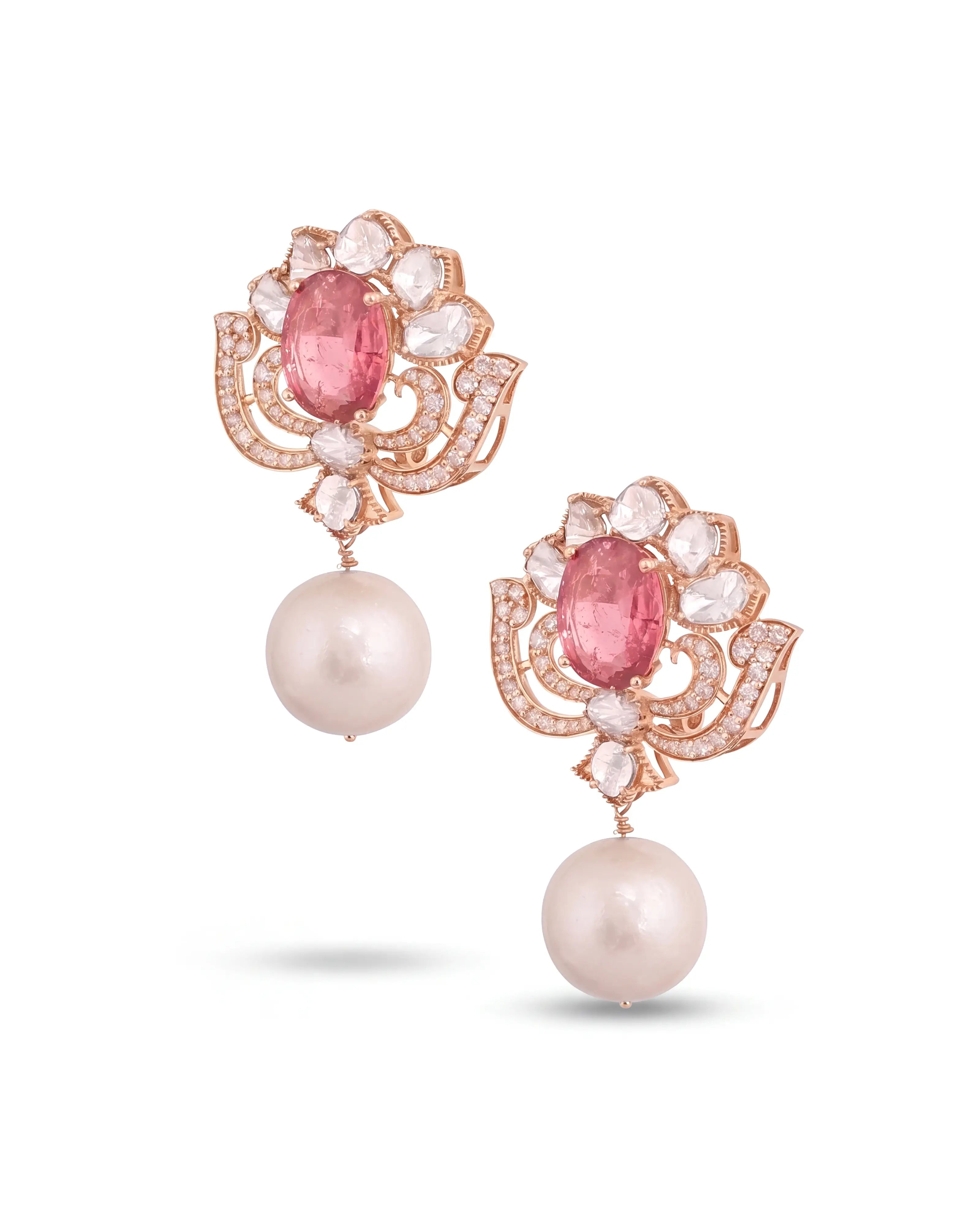 Rosette Earrings