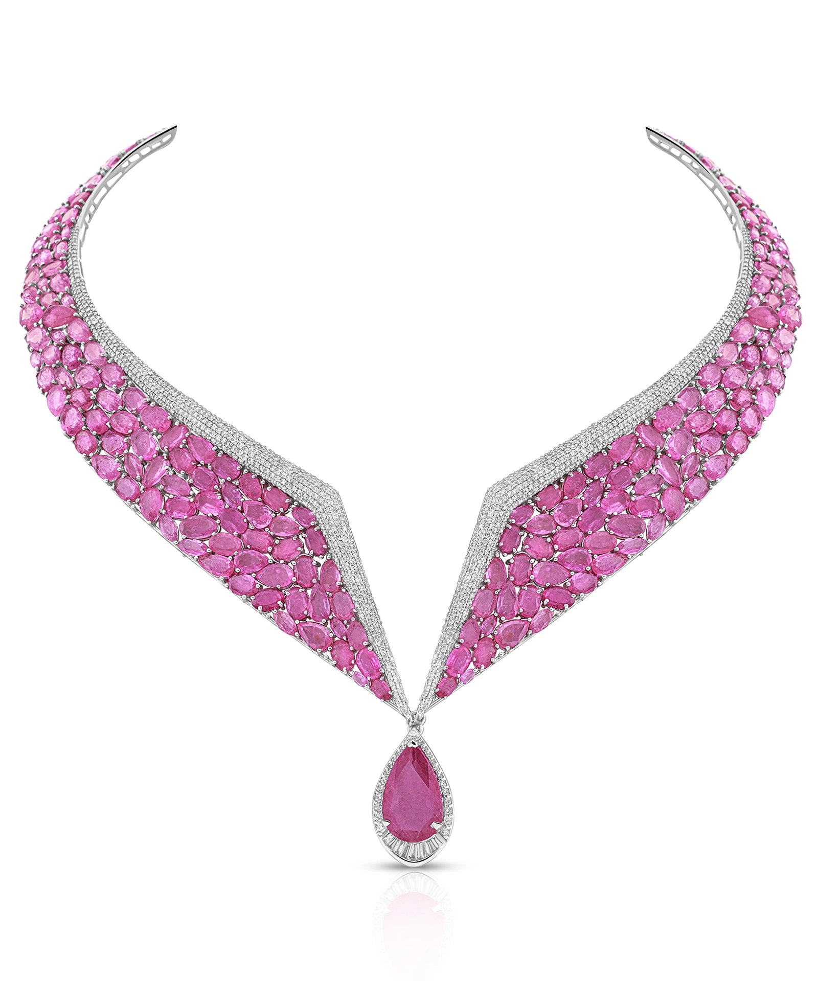 Rouge Drop Collar | AMARIS JEWELS | Fine Jewelry 