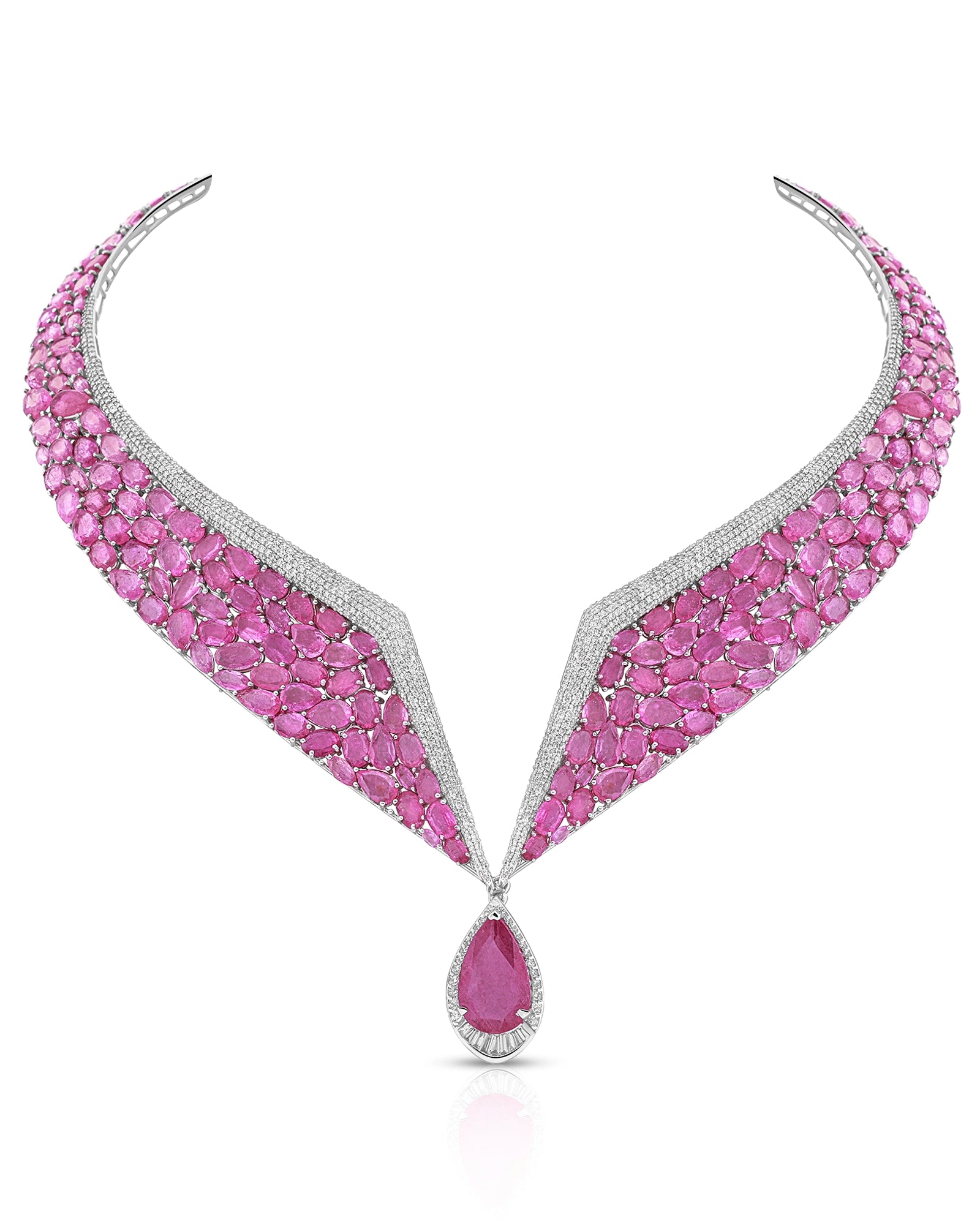 Rouge Drop Collar | AMARIS JEWELS | Fine Jewelry 