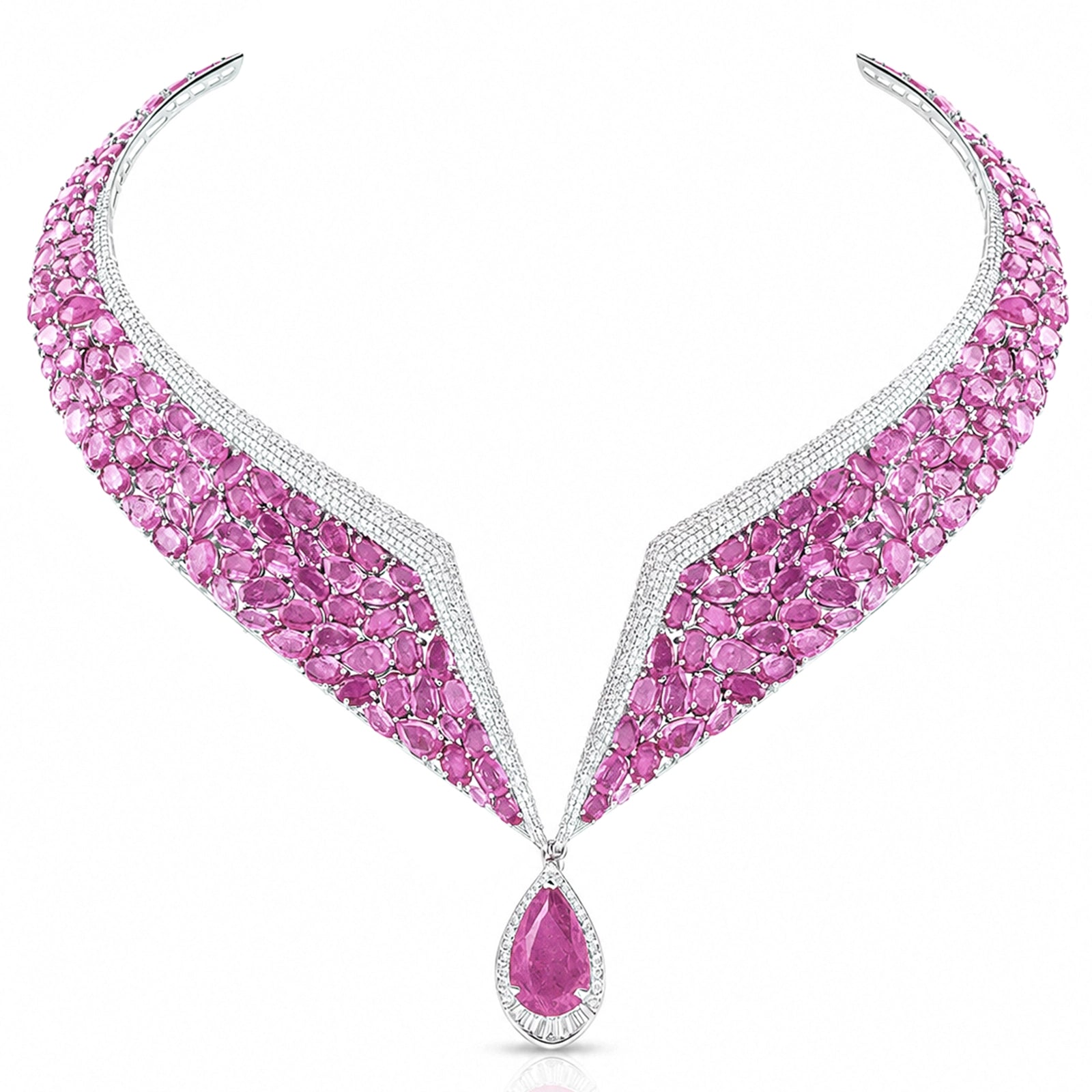 Rouge Drop Collar | AMARIS JEWELS | Fine Jewelry 