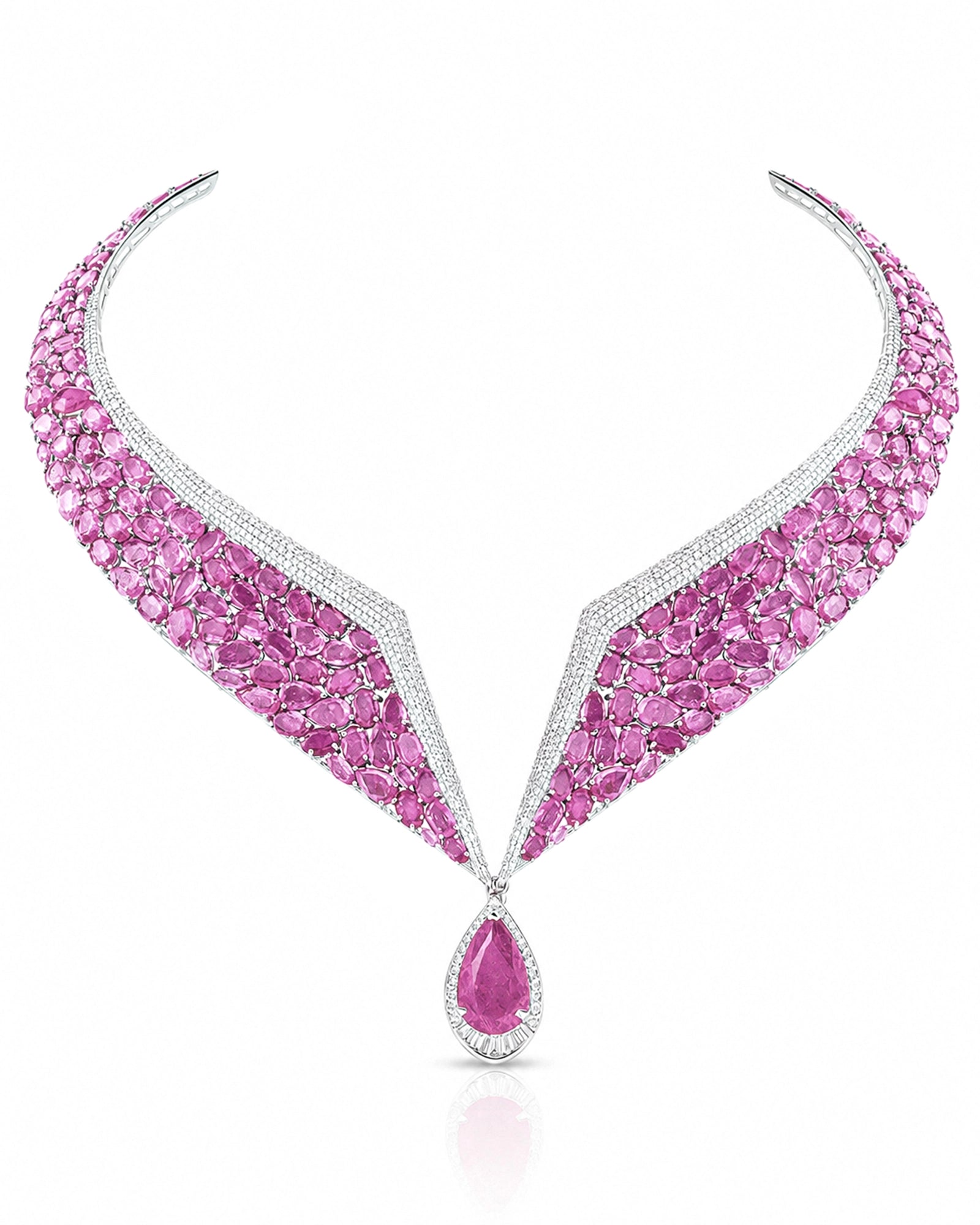 Rouge Drop Collar | AMARIS JEWELS | Fine Jewelry 