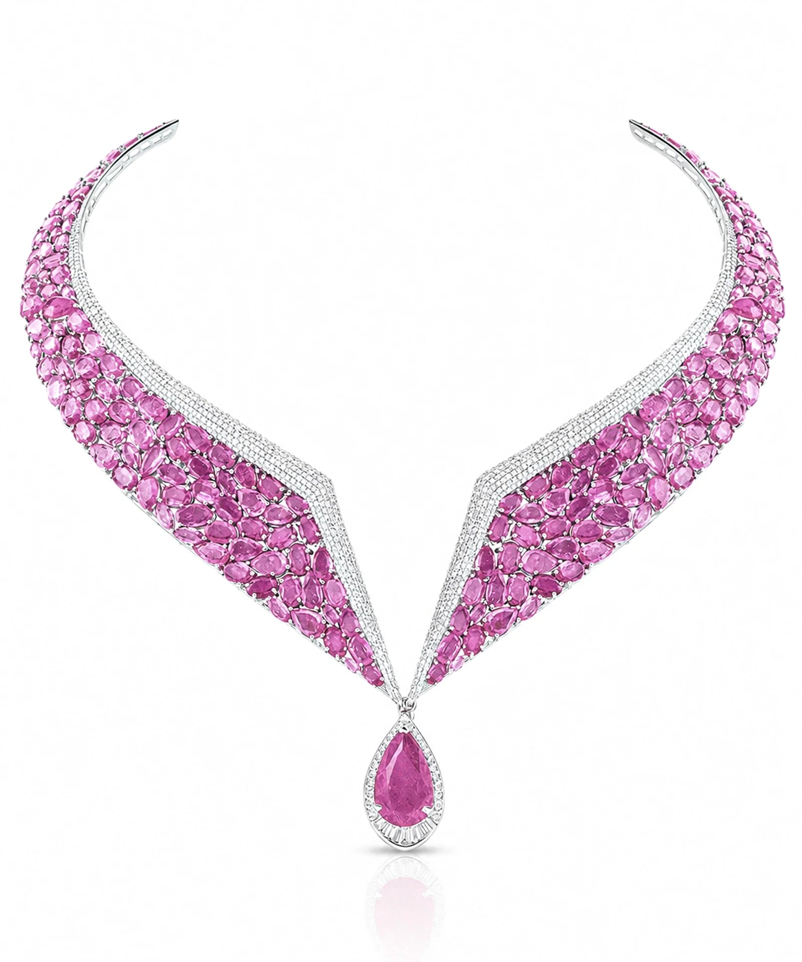 Rouge Drop Collar | AMARIS JEWELS | Fine Jewelry 