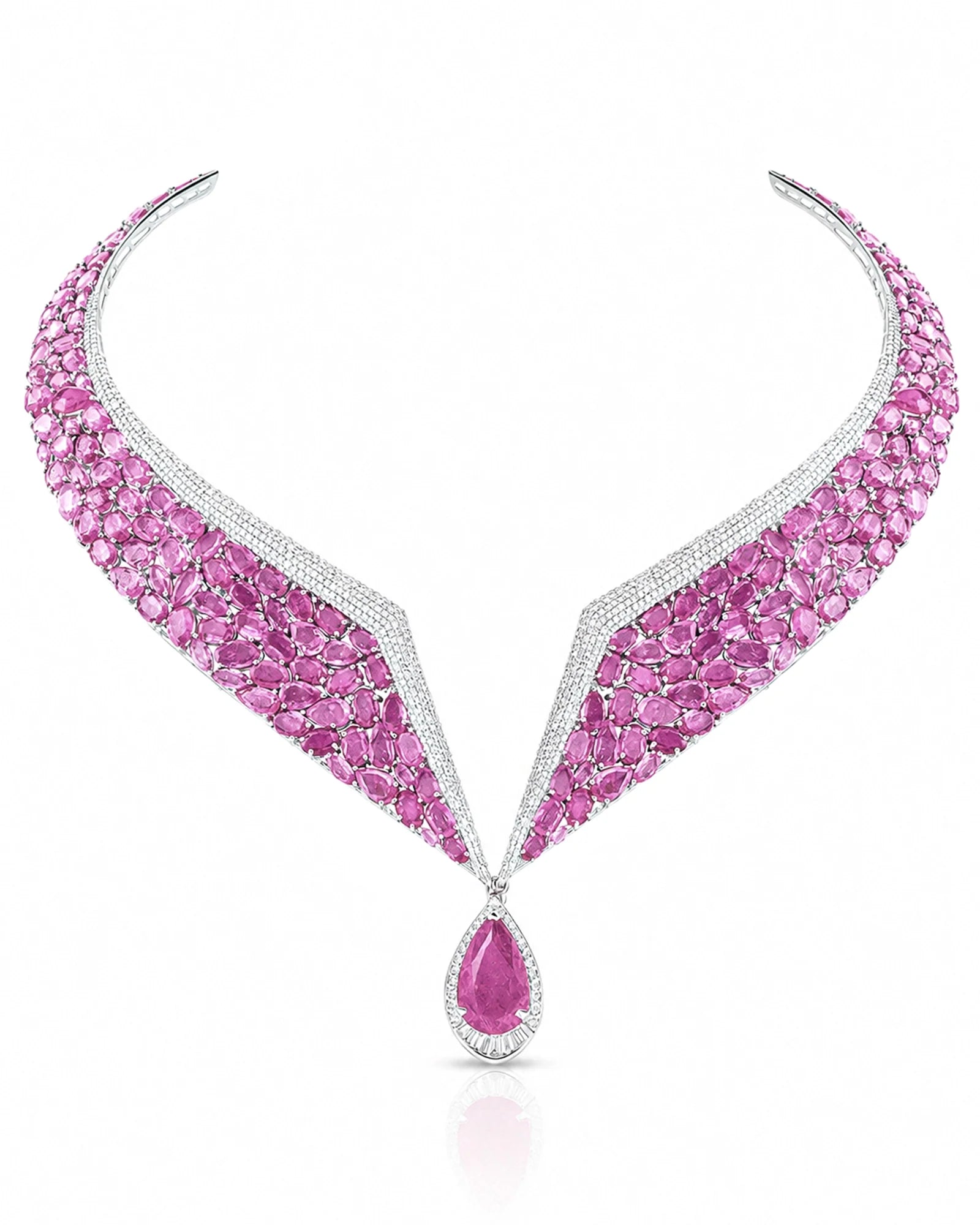 Rouge Drop Collar | AMARIS JEWELS | Fine Jewelry 