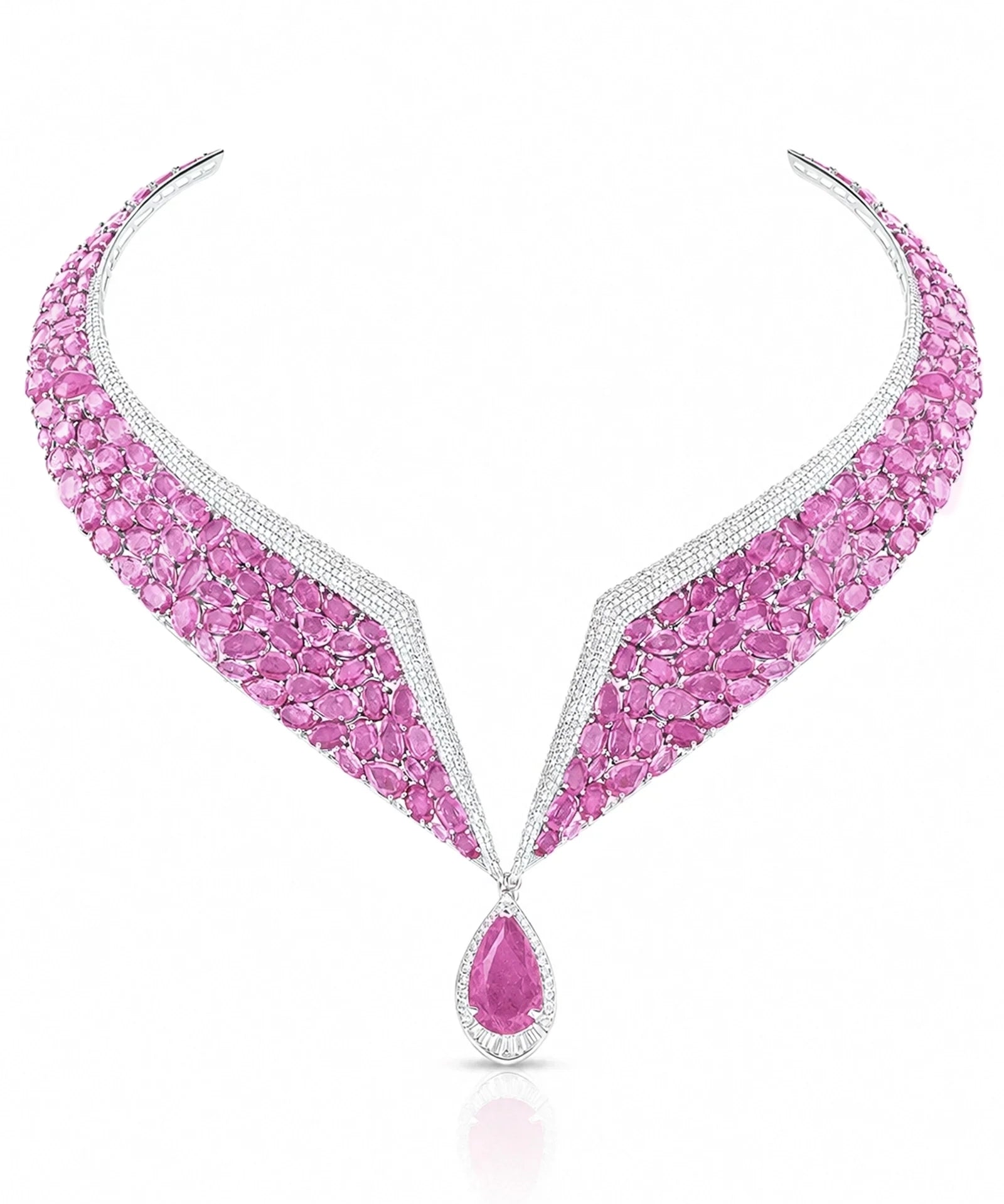 Rouge Drop Collar | AMARIS JEWELS | Fine Jewelry