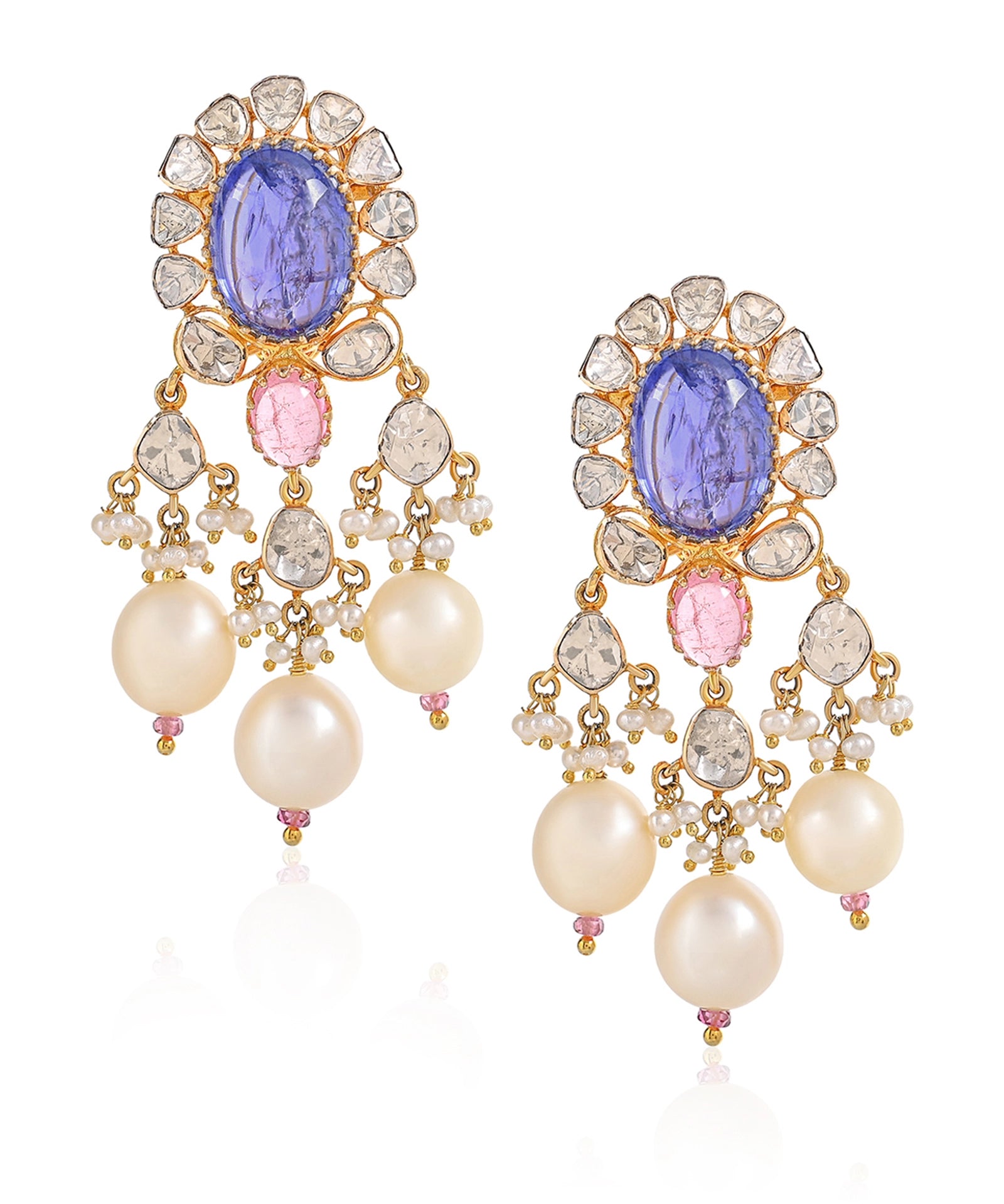 Rouge Dynasty Earrings | AMARIS JEWELS | Fine Jewelry 