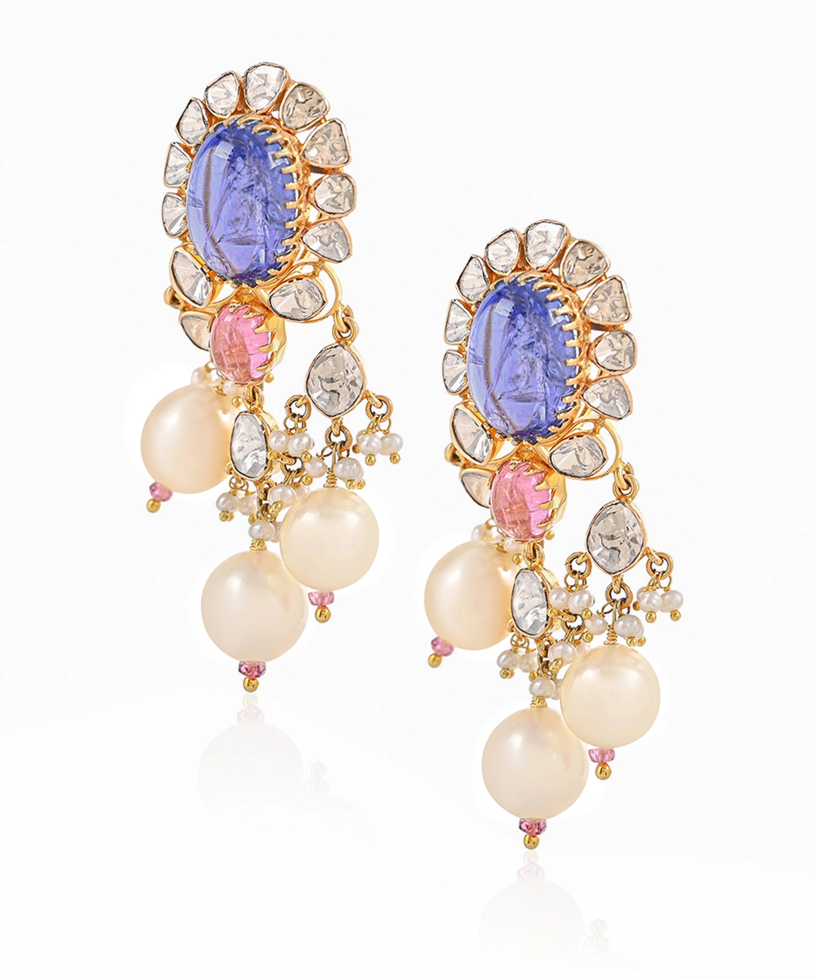 Rouge Dynasty Earrings | AMARIS JEWELS | Fine Jewelry 