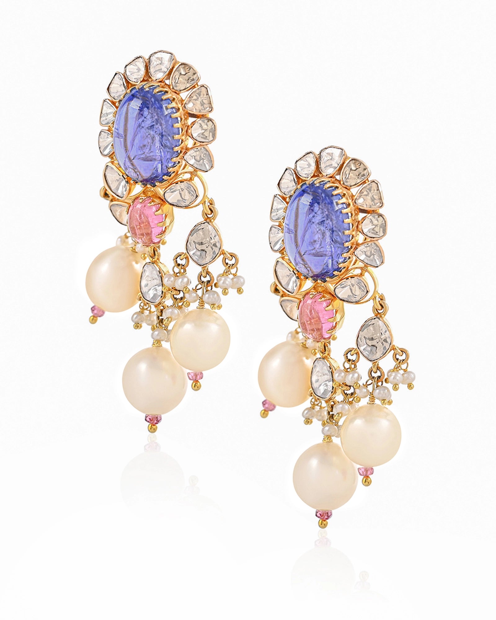 Rouge Dynasty Earrings | AMARIS JEWELS | Fine Jewelry 