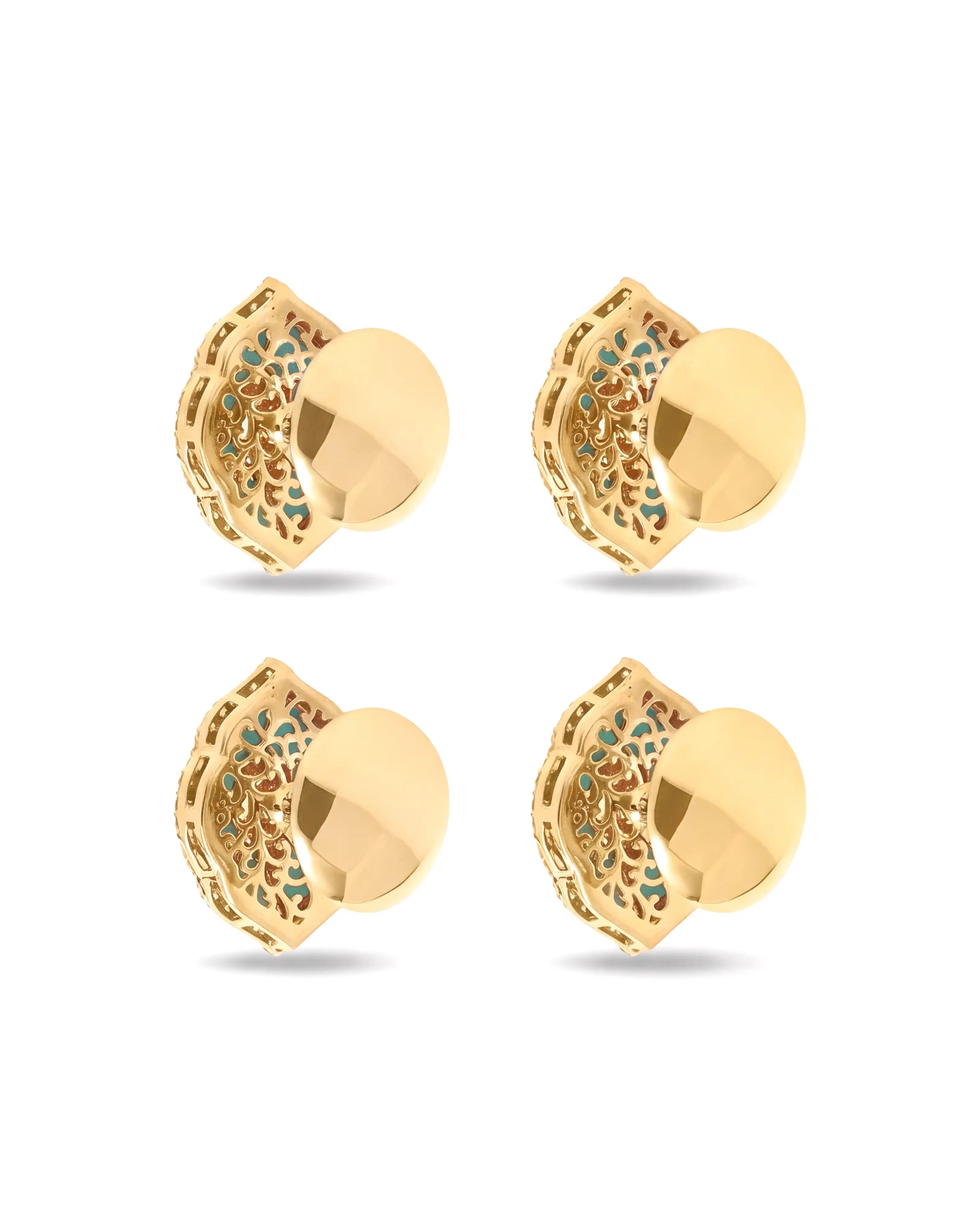 Royal Code Buttons | AMARIS JEWELS | Fine Jewelry