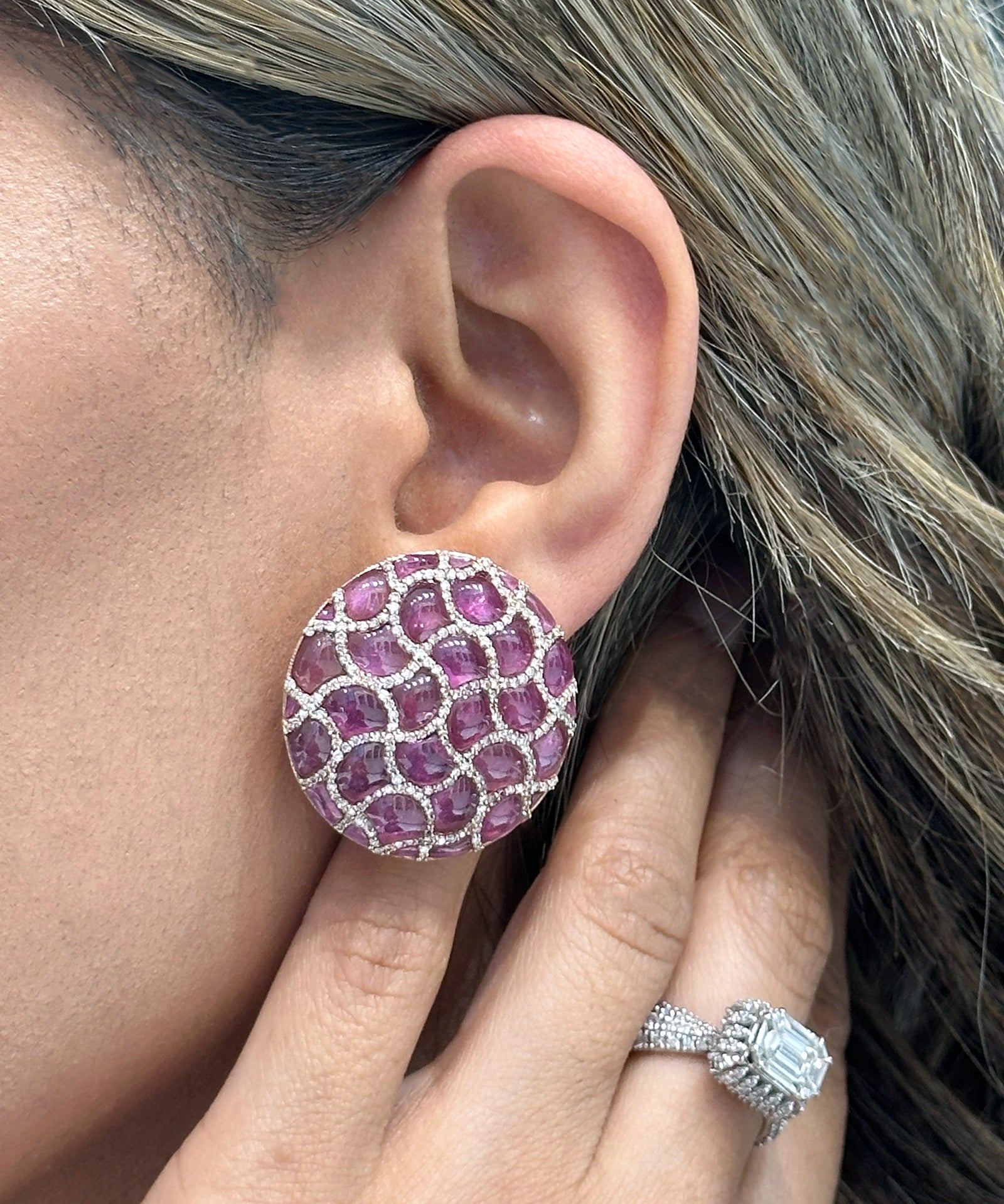 Rubies To Remember Earrings | AMARIS JEWELS | Fine Jewelry 