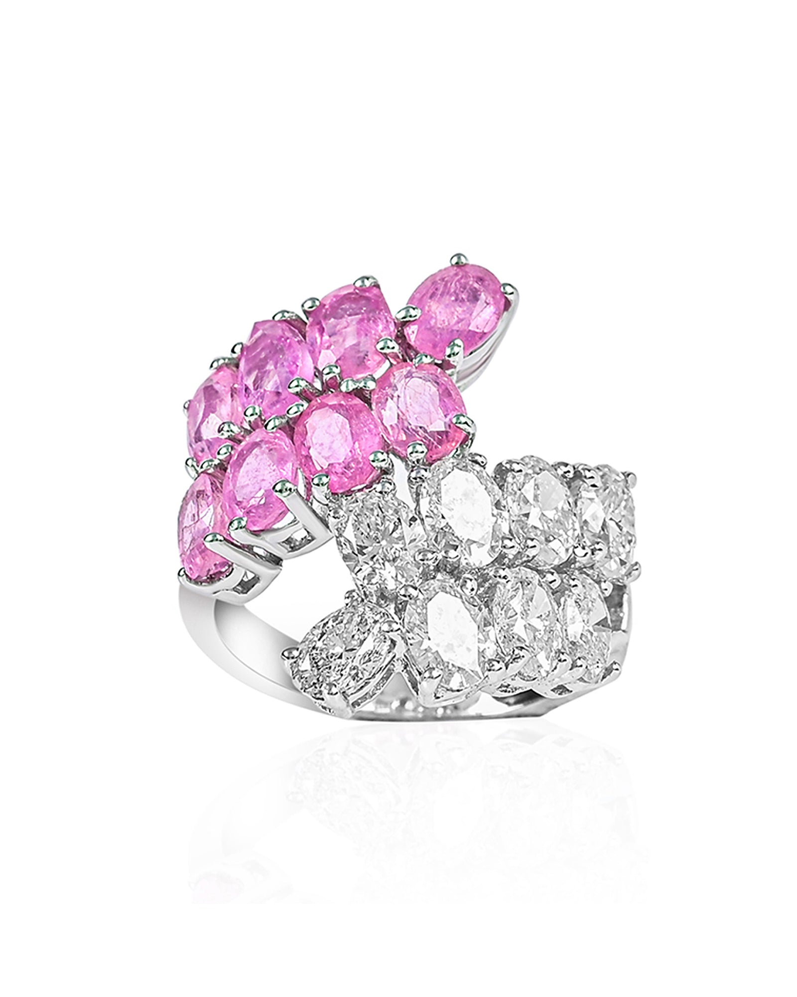 Ruby Blossom Ring | AMARIS JEWELS | Fine Jewelry 