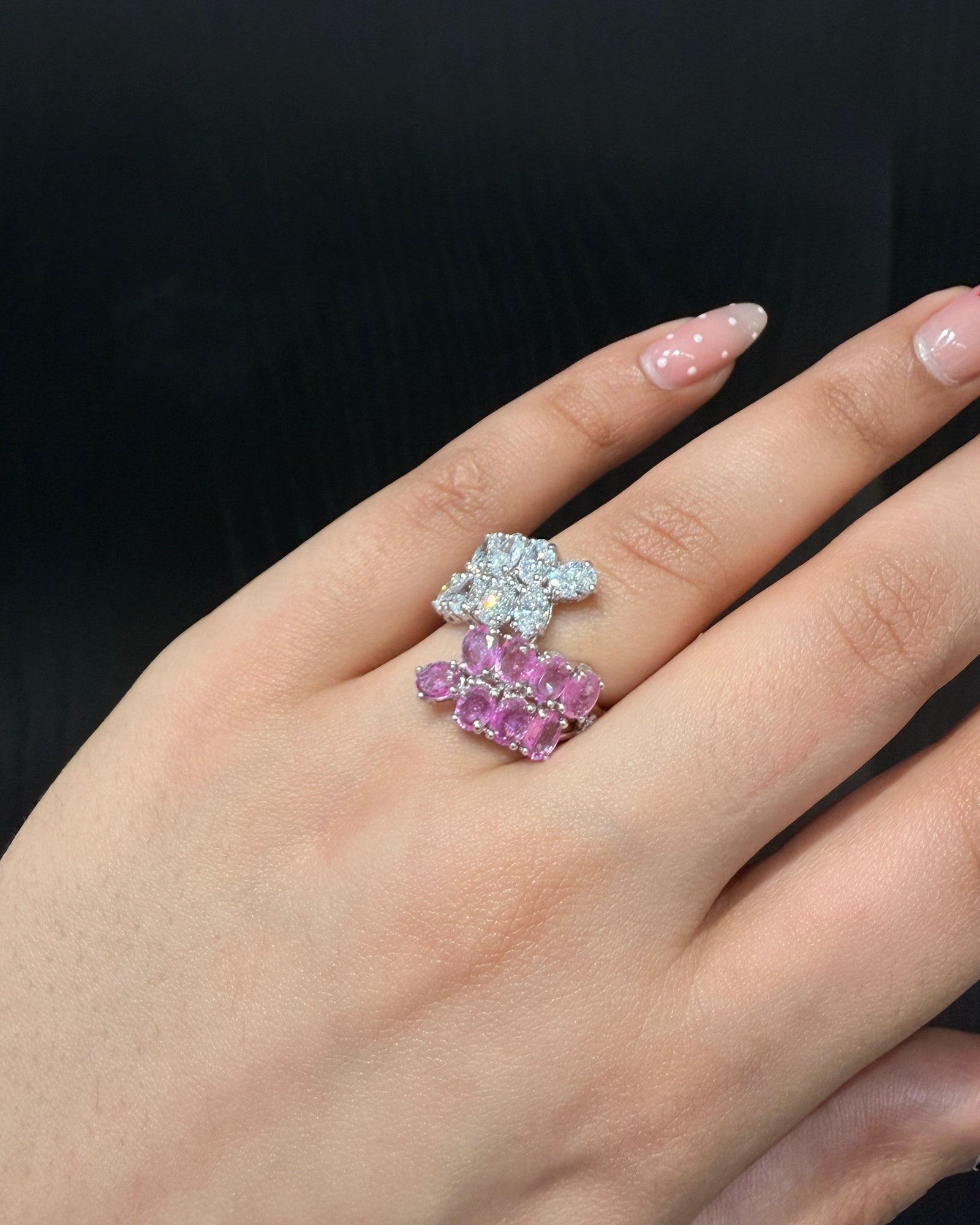 Ruby Blossom Ring | AMARIS JEWELS | Fine Jewelry 