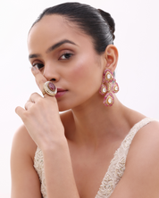 Ruby Cascade Earrings | AMARIS JEWELS | Fine Jewelry 