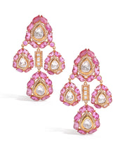 Ruby Cascade Earrings