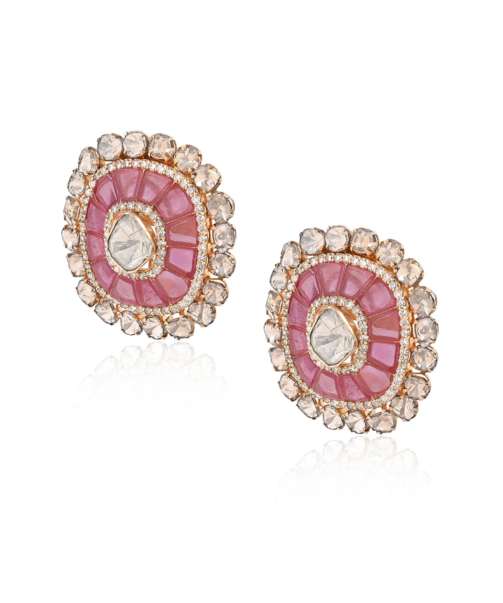 Ruby Duet Earrings | AMARIS JEWELS | Fine Jewelry 