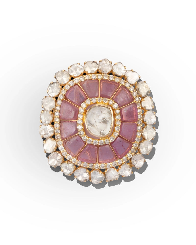 Ruby Duet Ring | AMARIS JEWELS | Fine Jewelry 