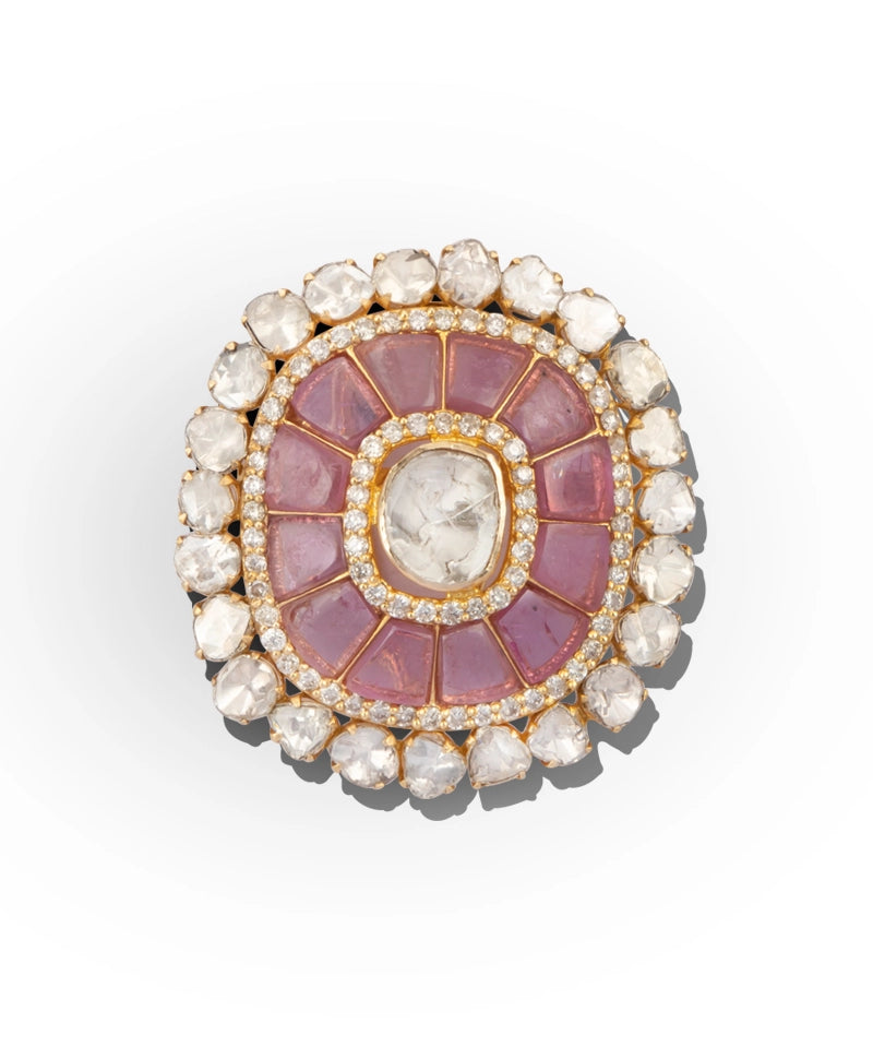 Ruby Duet Ring | AMARIS JEWELS | Fine Jewelry 