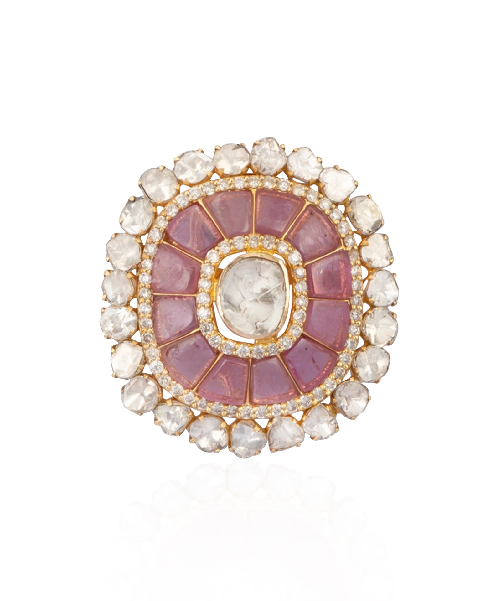 Ruby Duet Ring | AMARIS JEWELS | Fine Jewelry 