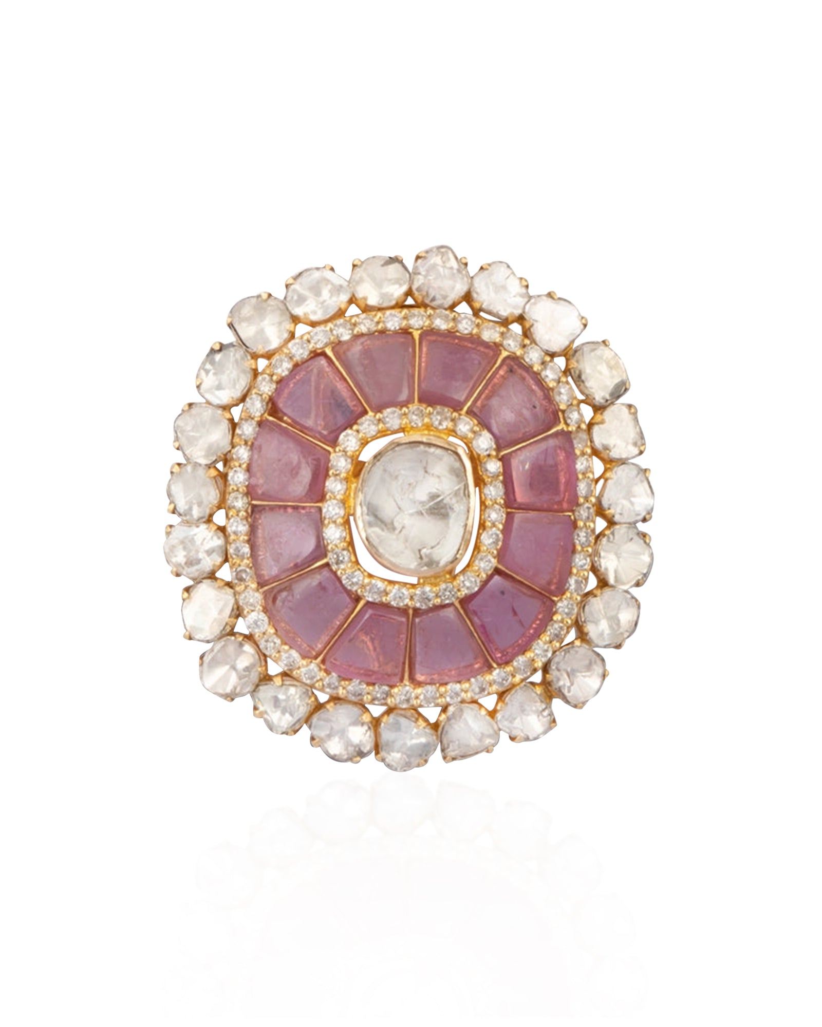 Ruby Duet Ring | AMARIS JEWELS | Fine Jewelry 