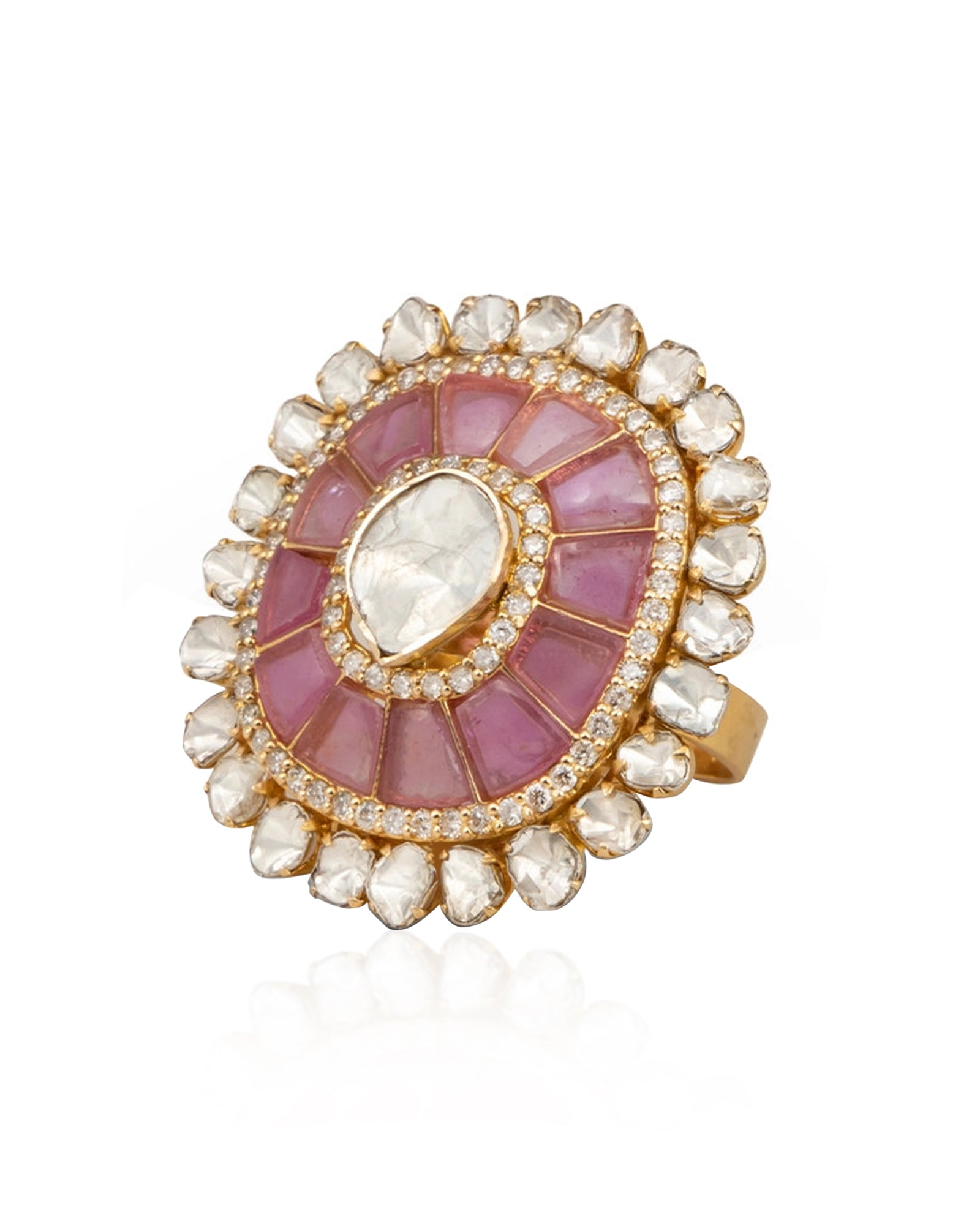 Ruby Duet Ring | AMARIS JEWELS | Fine Jewelry 
