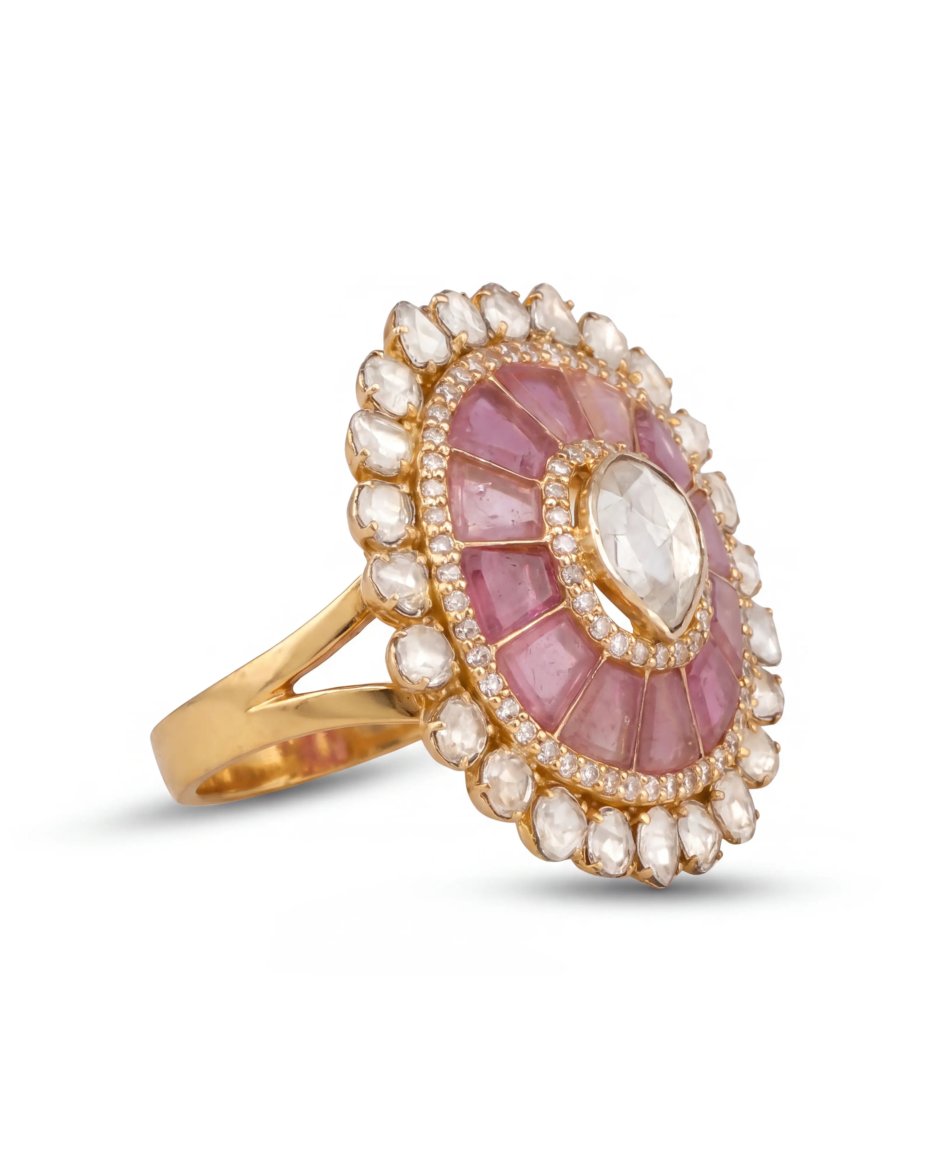 Ruby Duet Ring | AMARIS JEWELS | Fine Jewelry