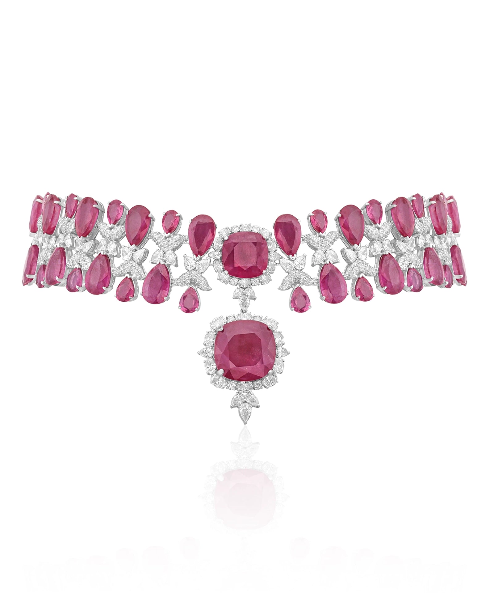 Ruby Eclipse Choker | AMARIS JEWELS | Fine Jewelry 