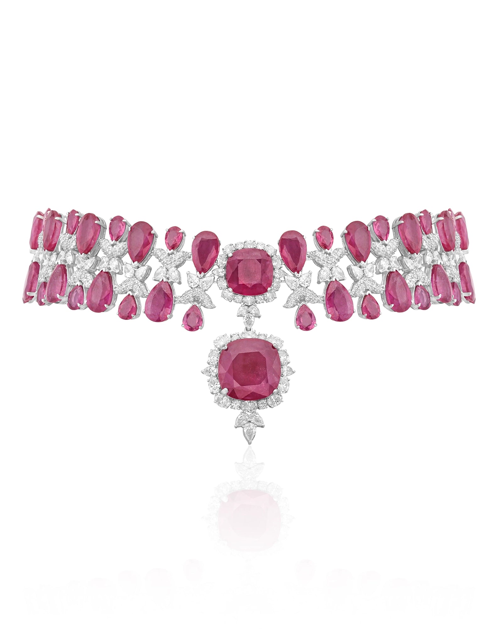 Ruby Eclipse Choker | AMARIS JEWELS | Fine Jewelry 