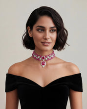 Ruby Eclipse Choker | AMARIS JEWELS | Fine Jewelry 