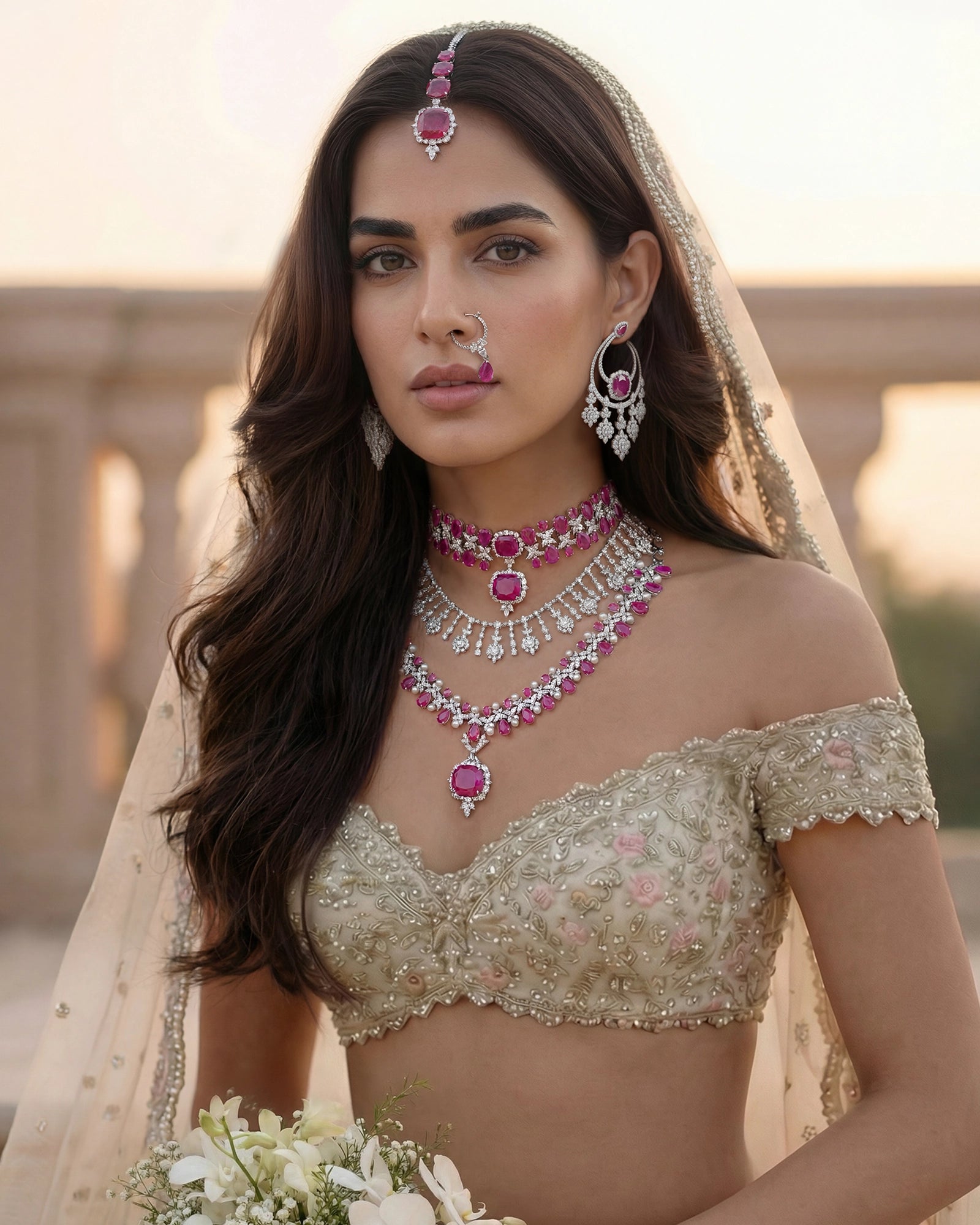 Ruby Eclipse Choker | AMARIS JEWELS | Fine Jewelry 