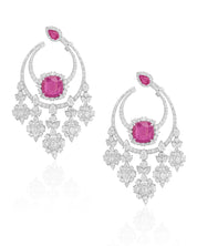 Ruby Eclipse Earrings | AMARIS JEWELS | Fine Jewelry 