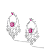 Ruby Eclipse Earrings | AMARIS JEWELS | Fine Jewelry