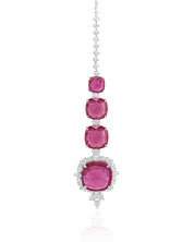 Ruby Eclipse Maang tikka | AMARIS JEWELS | Fine Jewelry 