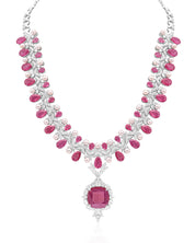 Ruby Eclipse Necklace | AMARIS JEWELS | Fine Jewelry 