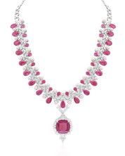 Ruby Eclipse Necklace | AMARIS JEWELS | Fine Jewelry 