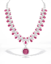 Ruby Eclipse Necklace | AMARIS JEWELS | Fine Jewelry