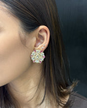 Ruby Fleur Earrings | AMARIS JEWELS | Fine Jewelry 