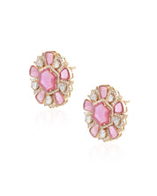 Ruby Flora Earrings | AMARIS JEWELS | Fine Jewelry 