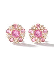 Ruby Flora Earrings | AMARIS JEWELS | Fine Jewelry